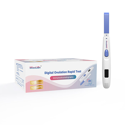 Yumurtlama ve Gebelik Dijital LH Test Kiti Şeritleri 5mins HCG Doğurganlık Testi