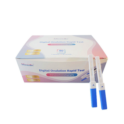 Yumurtlama ve Gebelik Dijital LH Test Kiti Şeritleri 5mins HCG Doğurganlık Testi