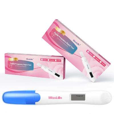 Hızlı Sonuç Dijital Gebelik Test Çubuğu ile FDA 510k Dijital İdrar Gebelik Testi